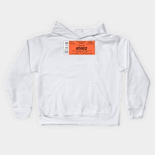 ATEEZ Concert Ticket Kids Hoodie